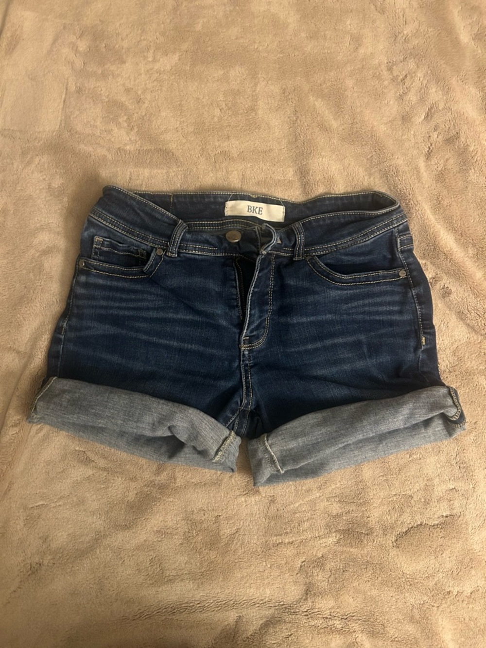 BKE Gabby Rolled Jean Shorts size 27